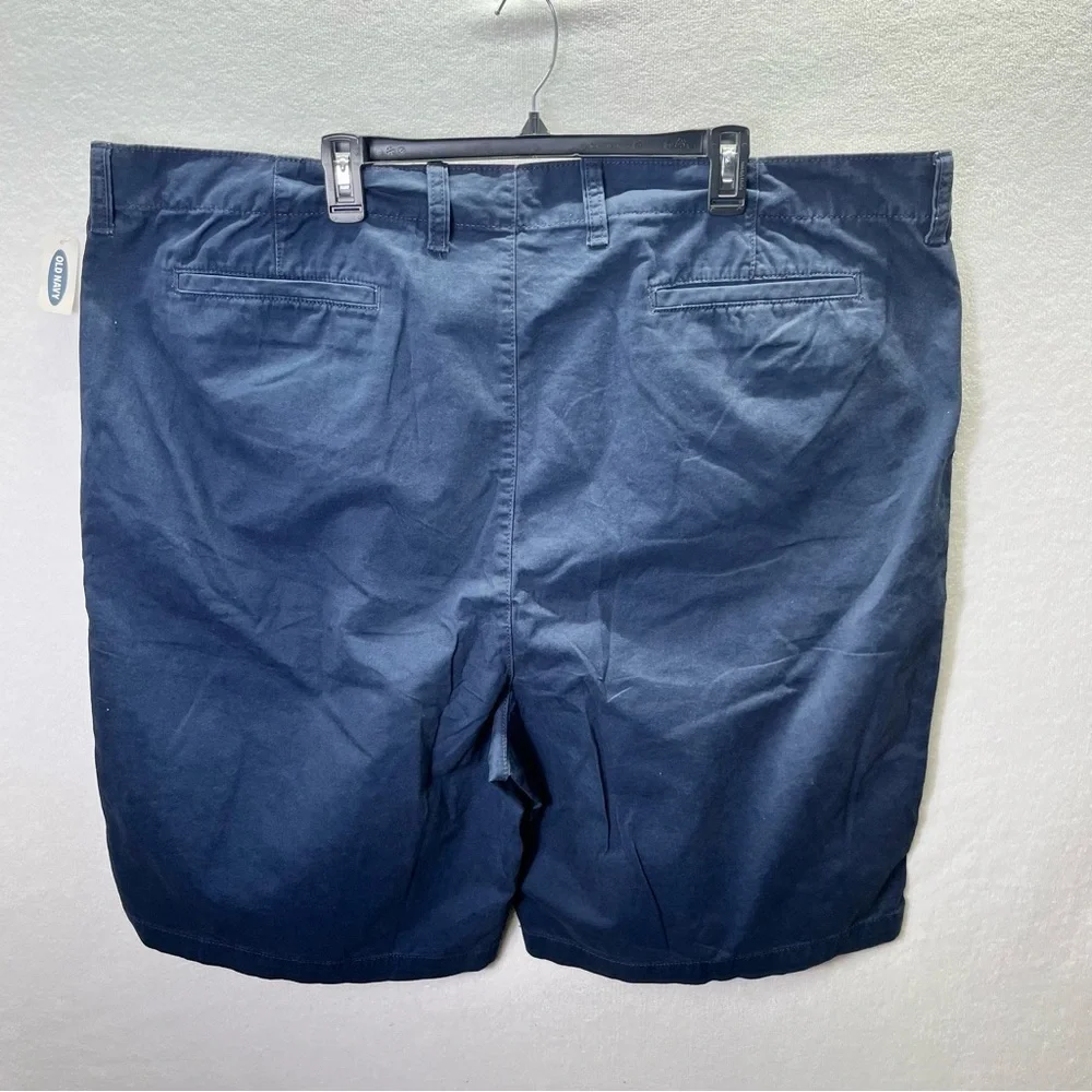 Old‎ Navy Blue Chino Shorts Men’s 48 Big & Tall Navy Preppy comfy 2663
